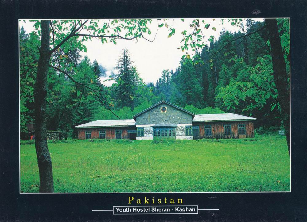 (image for) Pakistan Beautiful Postcard Youth Hostel Sheran Kaghan